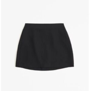 Abercrombie crepe Scarlett mini skort size L NWT